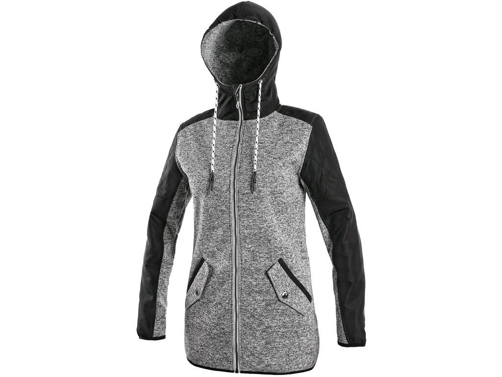 Bunda CXS CAPE, dámska, sivo-čierna, vel. 2XL